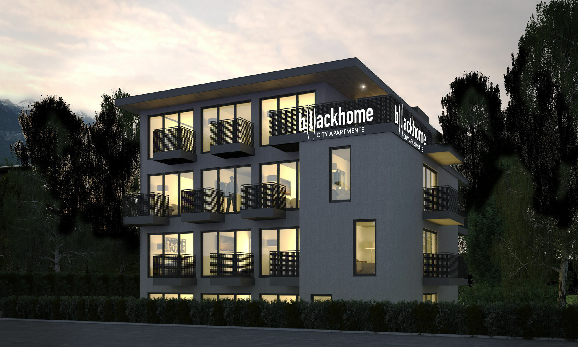 Blackhome Innsbruck City East I Contactless Check-In Exteriör bild